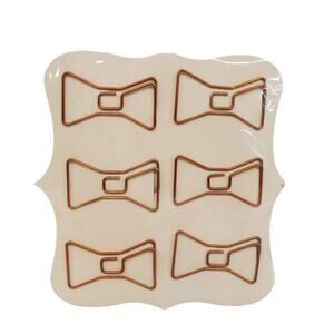 Craft Smart Paper Clips Bow Tie Paper Clips Desk Accessories Office Supplies
